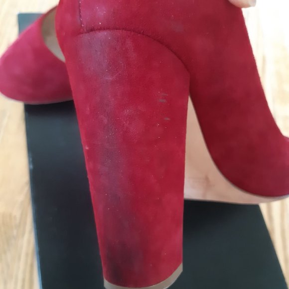 J Crew red suede pumps - Picture 11 of 13
